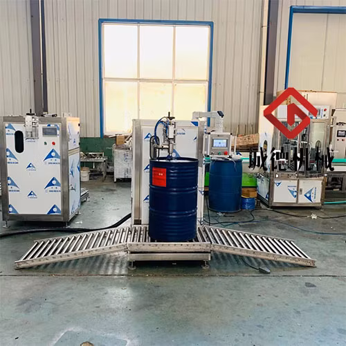 Chemical, Commodity Semi Automatic 200L Weigh Filling Machine