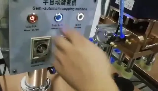 Liquid Soap Detergent Shampoo Trigger Spray Automatic Screw Capping Machine