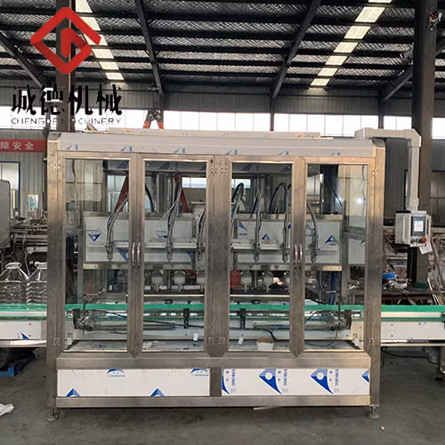 Automatic Flowmeter Filling Machine for Blended Oil